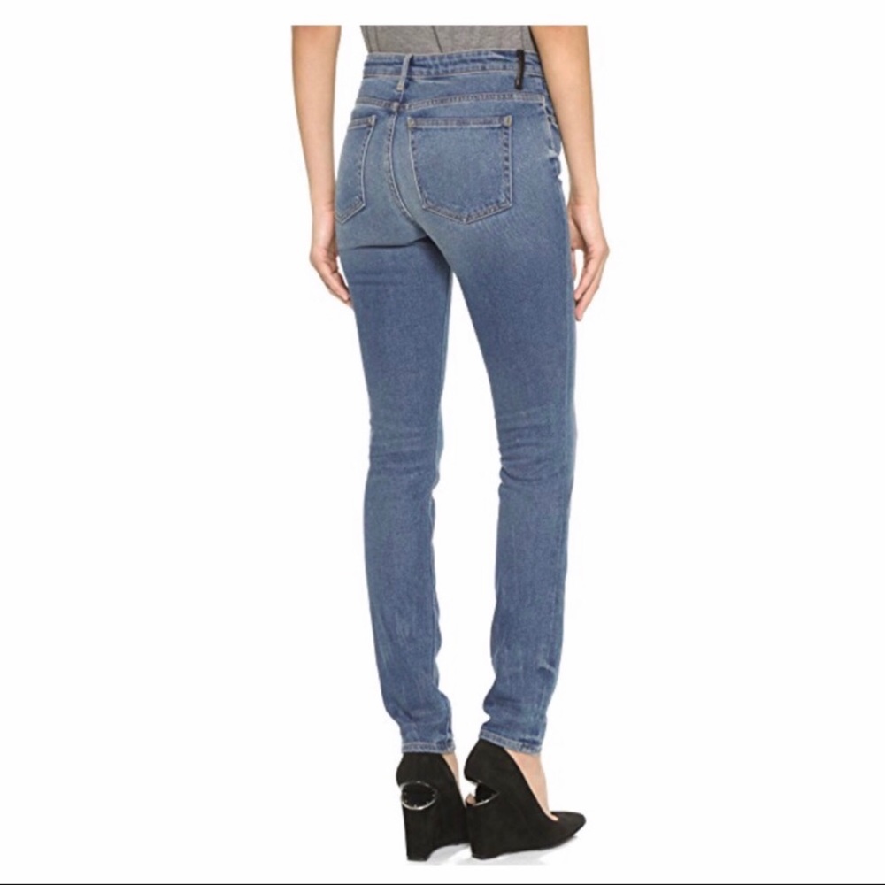 ALEXANDER WANG SLIM FIT HIGH RISE SKINNY JEANS - Picture 7 of 8